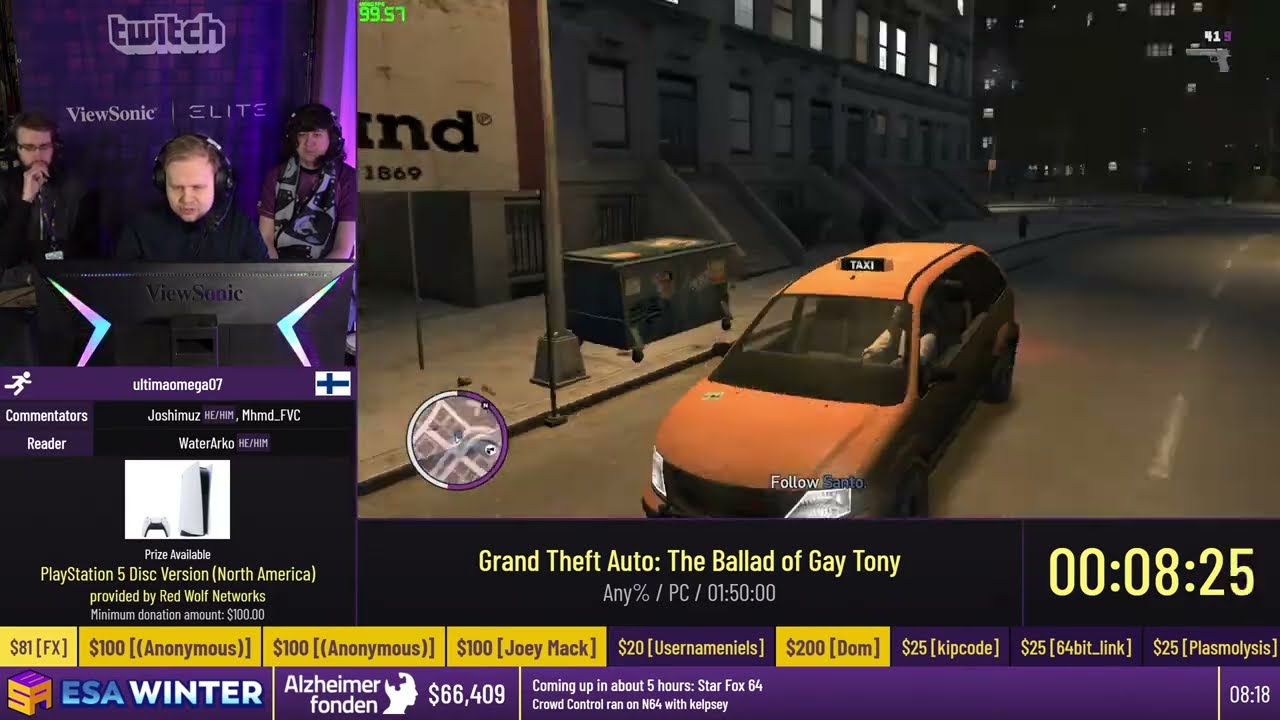 Grand Theft Auto: The Ballad of Gay Tony [Any%] by ultimaomega07 - #ESAWinter22