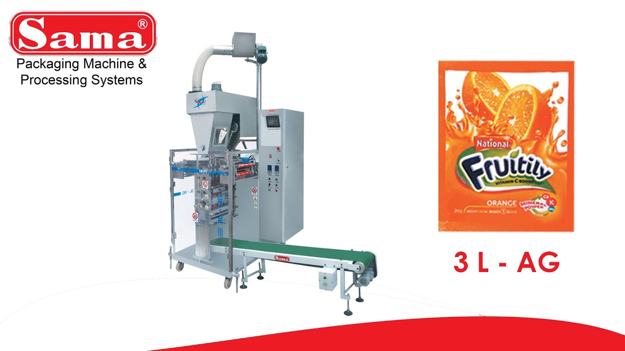 Powder Packing Machine - 3L AG - National | Sama Engineering