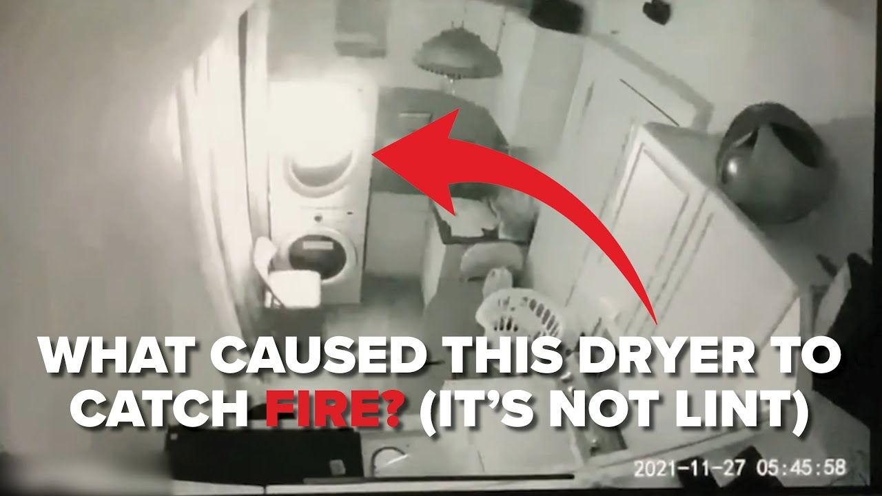 We asked a fire inspector why this dryer caught fire