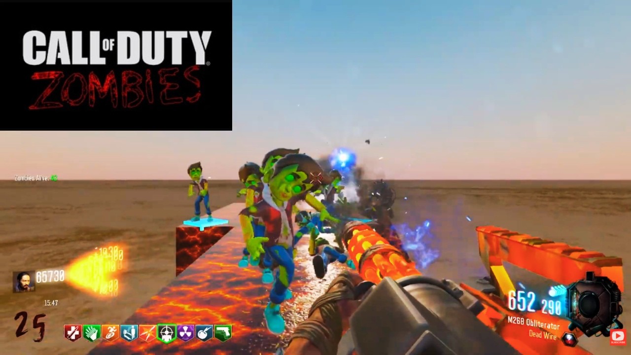 INFERNO TOWER Full Completion Solo - NO Commentary - (Black Ops 3 Zombies custom map)
