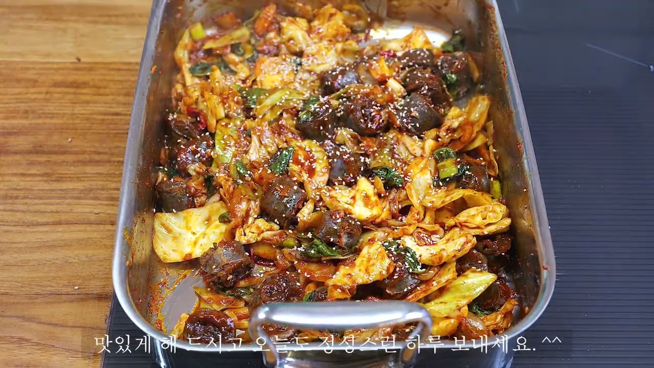 맛있는 순대볶음을 소개 합니다. ^^
