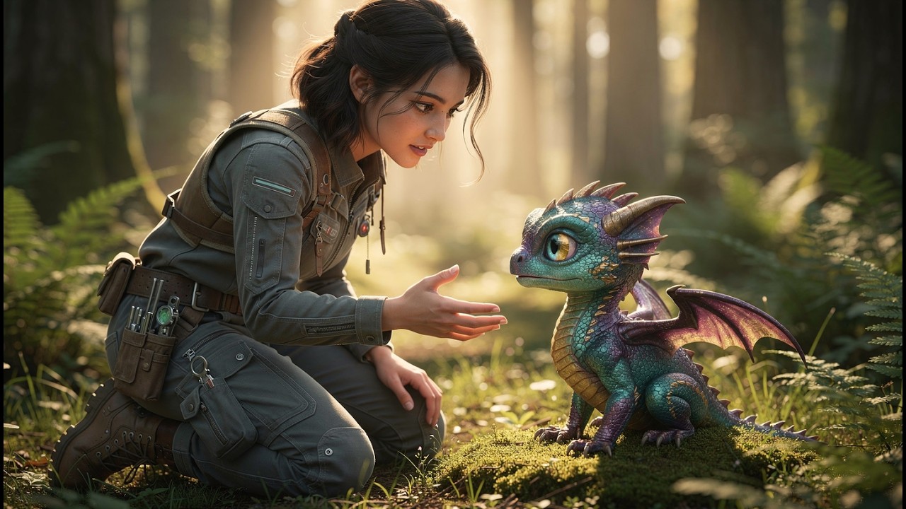 A Wild Dragon Hatchling Met a Human Woman—And Never Left Her Side Again | HFY