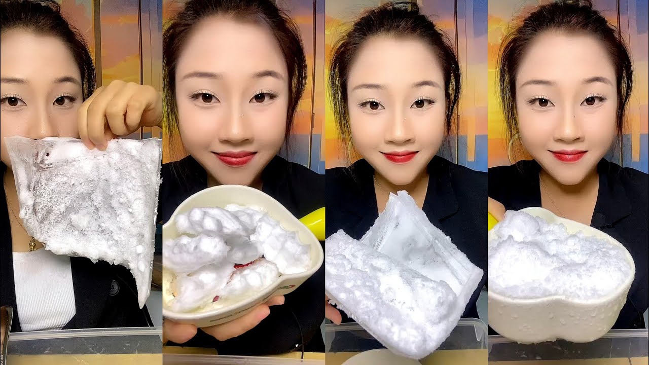 LZM / ASMR THIN ICE EATING / CLEAR ICE / WHITE ICE / HARD ICE 