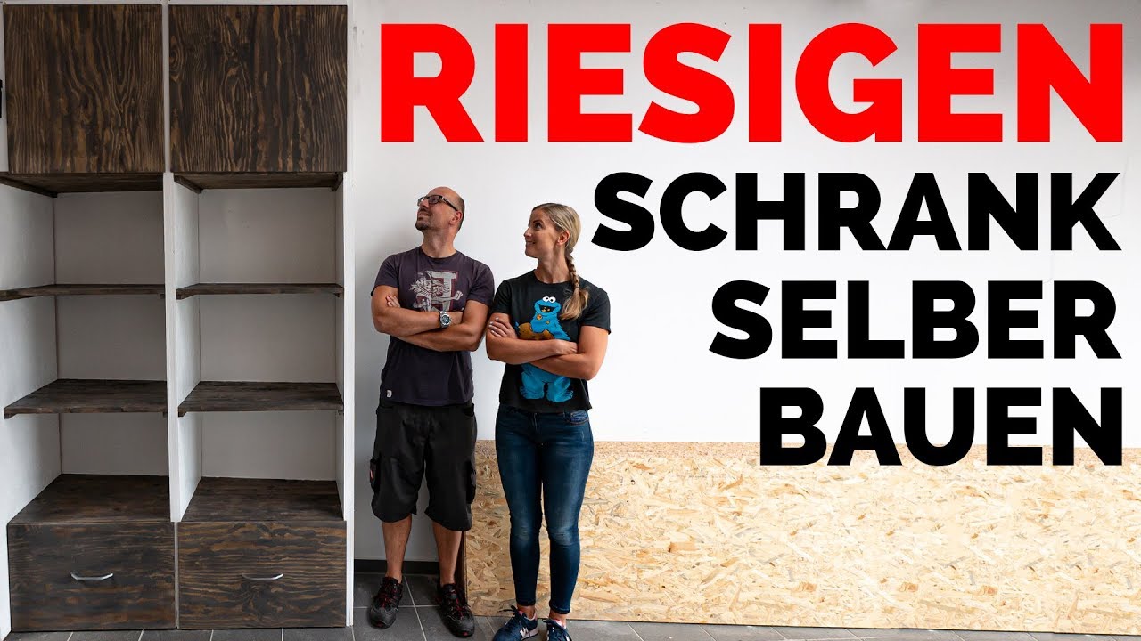 🔥 RIESIGEN 🔥 Schrank (Einbauschrank) selber bauen