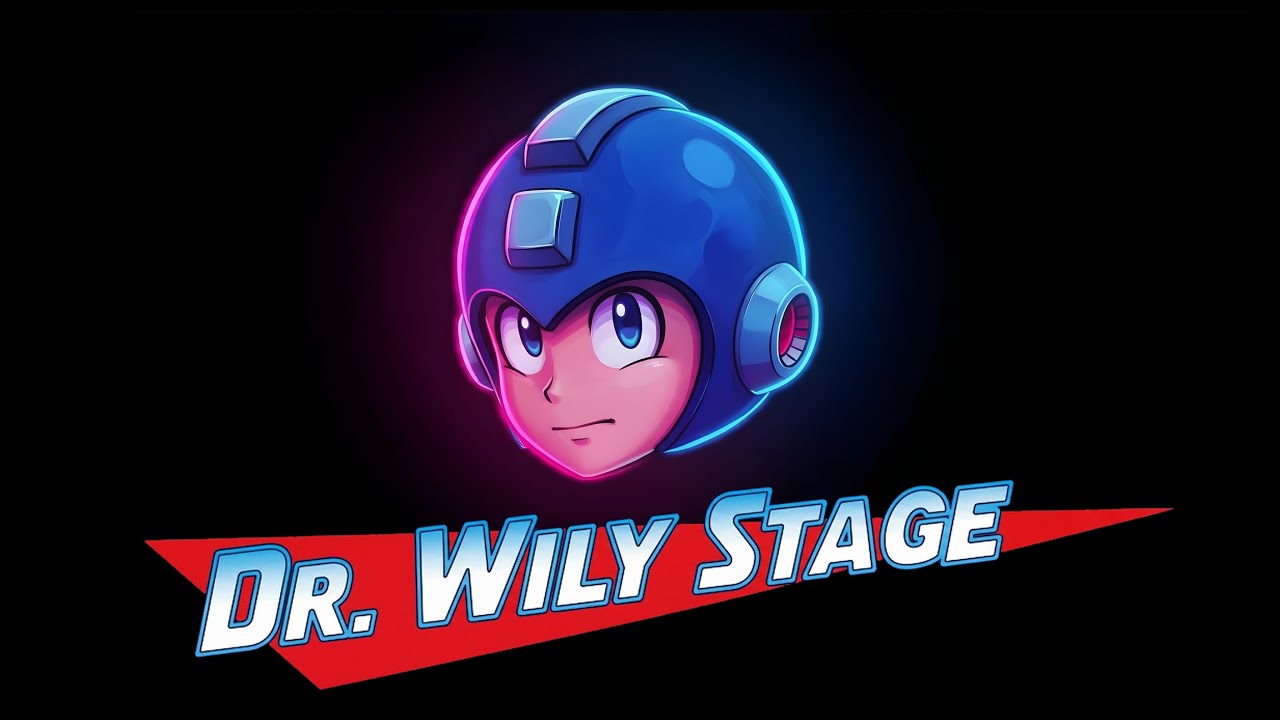 Dr. Wily Stage From Mega Man but it's Synthwave (1 hour loop)