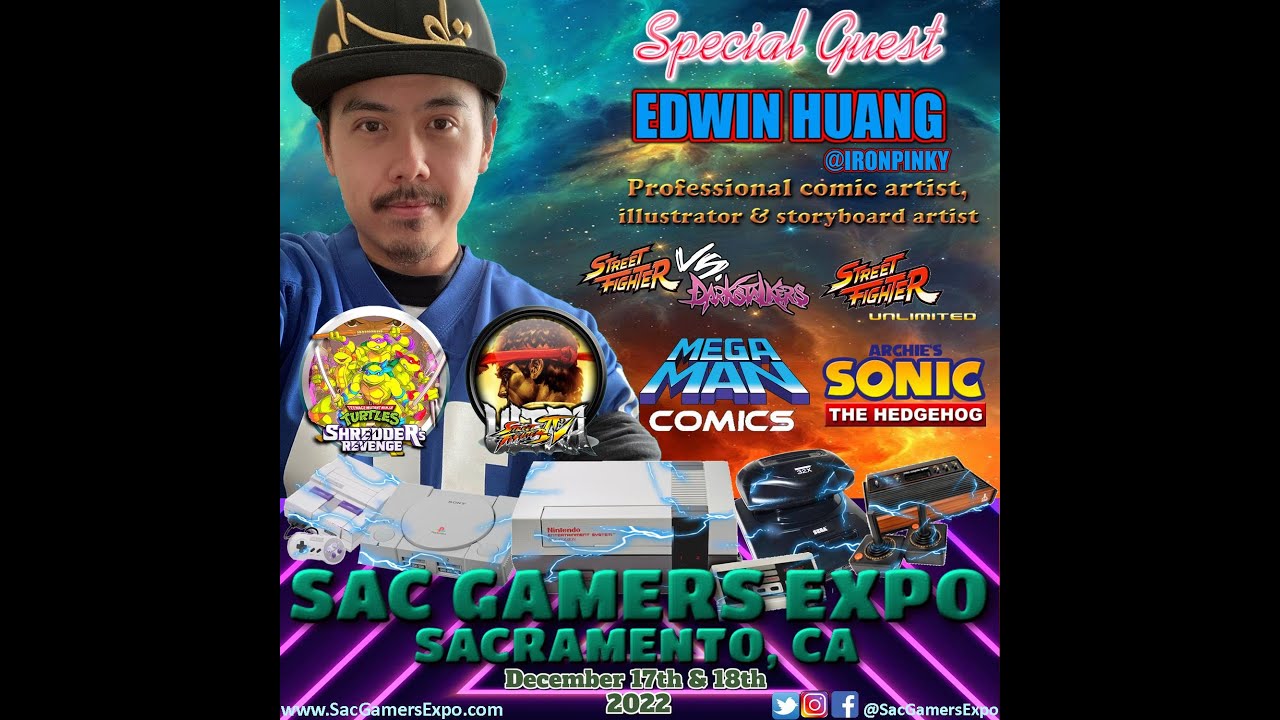 Sac Gamers Expo 2022: Interview with Edwin Huang