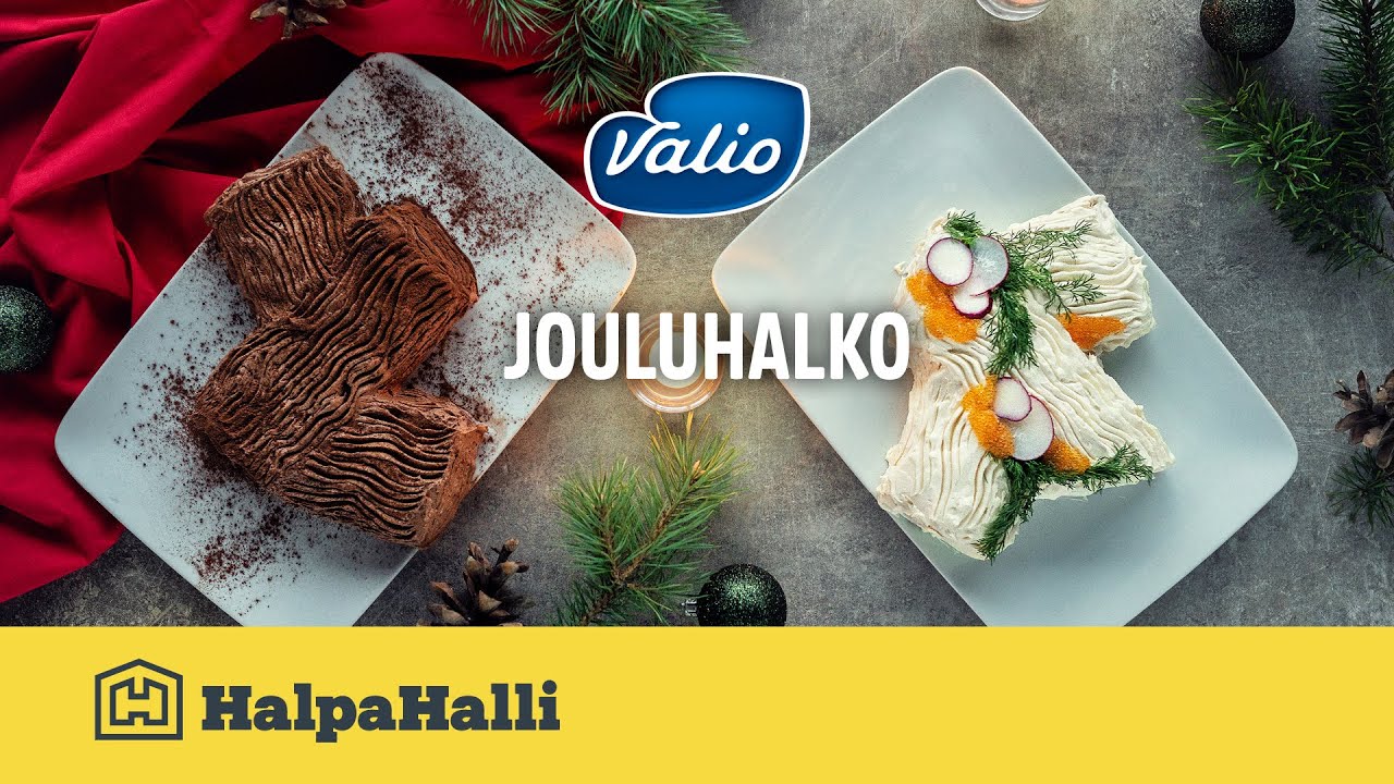 Valio makea sekä suolainen jouluhalko • Hyvän Arjen Resepti • HalpaHalli