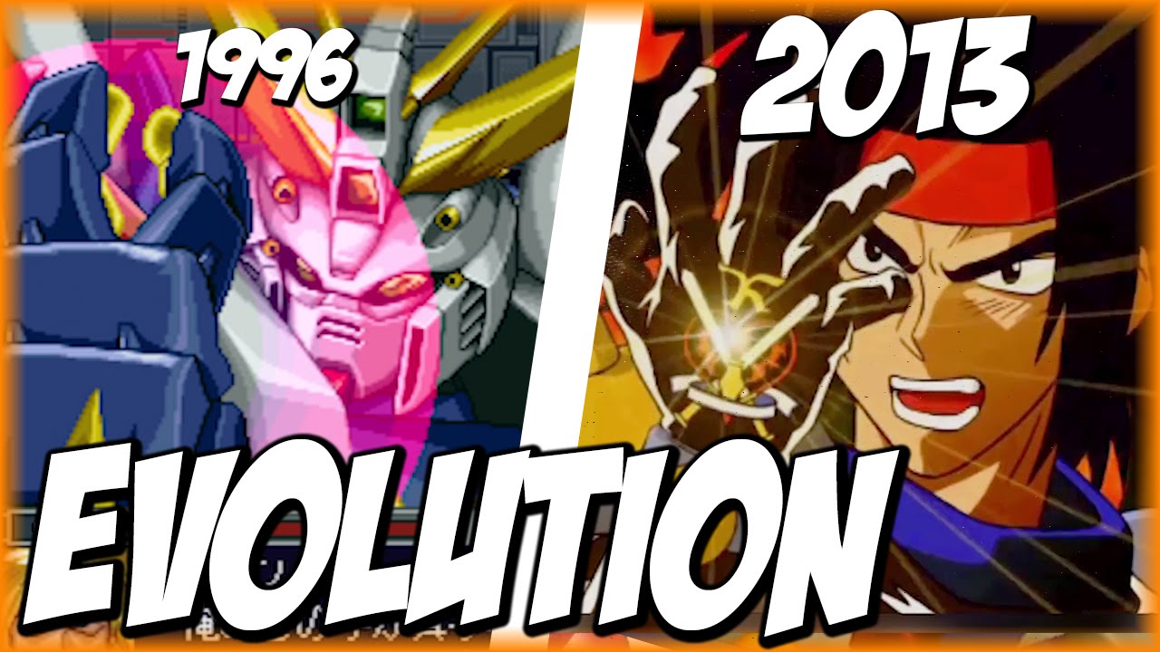 Evolution of GOD FINGER (1995-2013) | ゴッドフィンガー | SRW