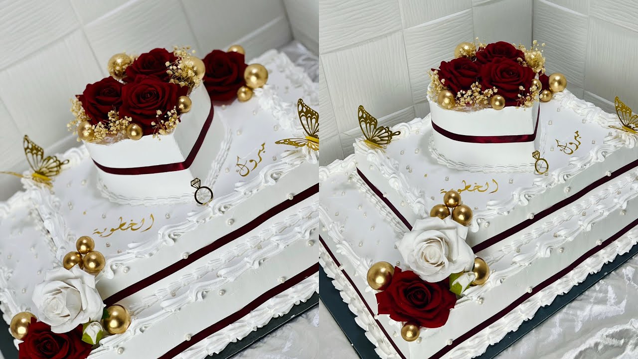 طلبية بياس مونتي خطوبة من 3 طوابق 💍مع طريقة تركيبها 👌 و سعر البيع 🥰