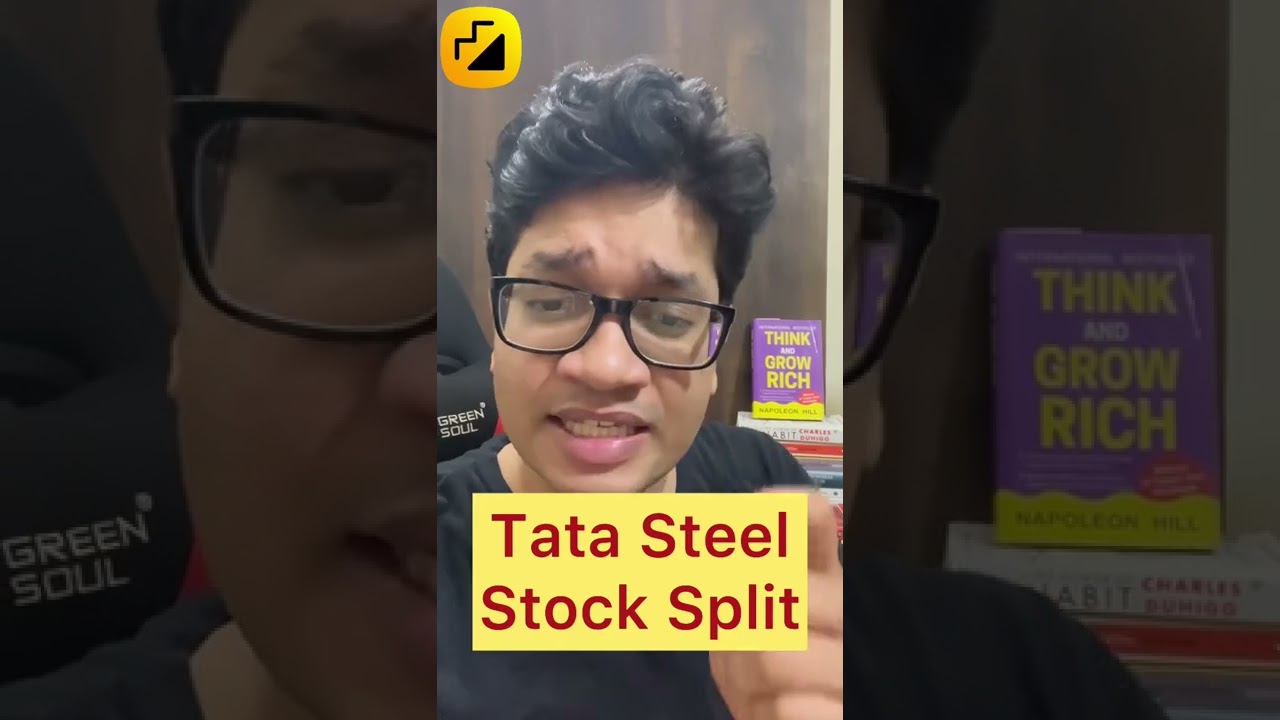 Tata Steel stock split #tata #money #stockmarket #investing #tradingstrategy #sharemarket