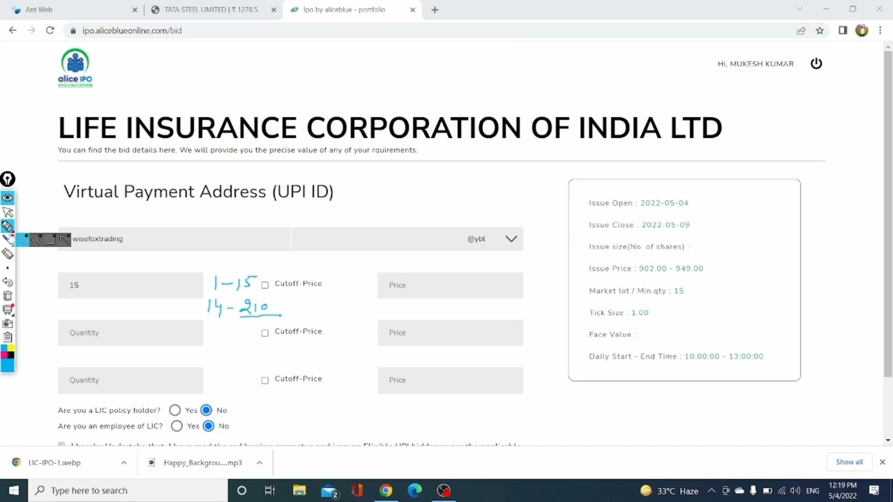 How to apply for LIC IPO?