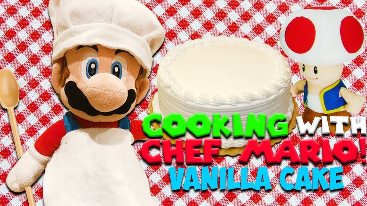 SM134 Short: Cooking With Chef Mario! "Vanilla Buttercream Cake"