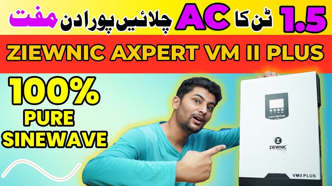 Ziewnic Axpert 3.2Kva VM ii Plus PV 4000 Solar Hybrid Inverter | 3.2kw Solar System