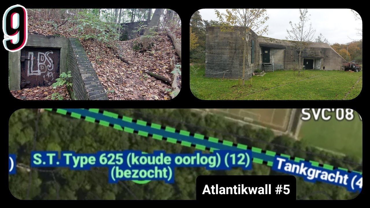 Ik bezocht de 625b bunker in St&uuml;tzpunkt Clingedeal | Atlantikwall #5 | Afl.9 (Oude Video)