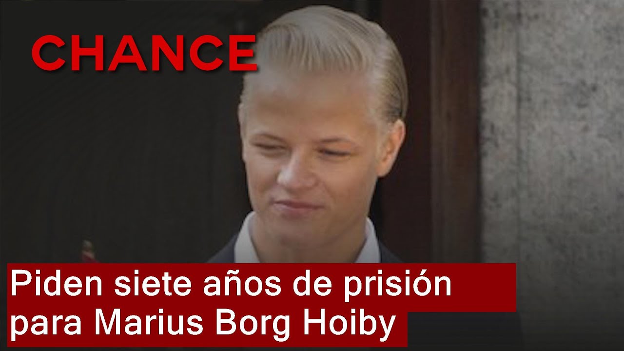 Piden siete años de cárcel para Marius Borg Hoiby, hijo de la princesa heredera de Noruega
