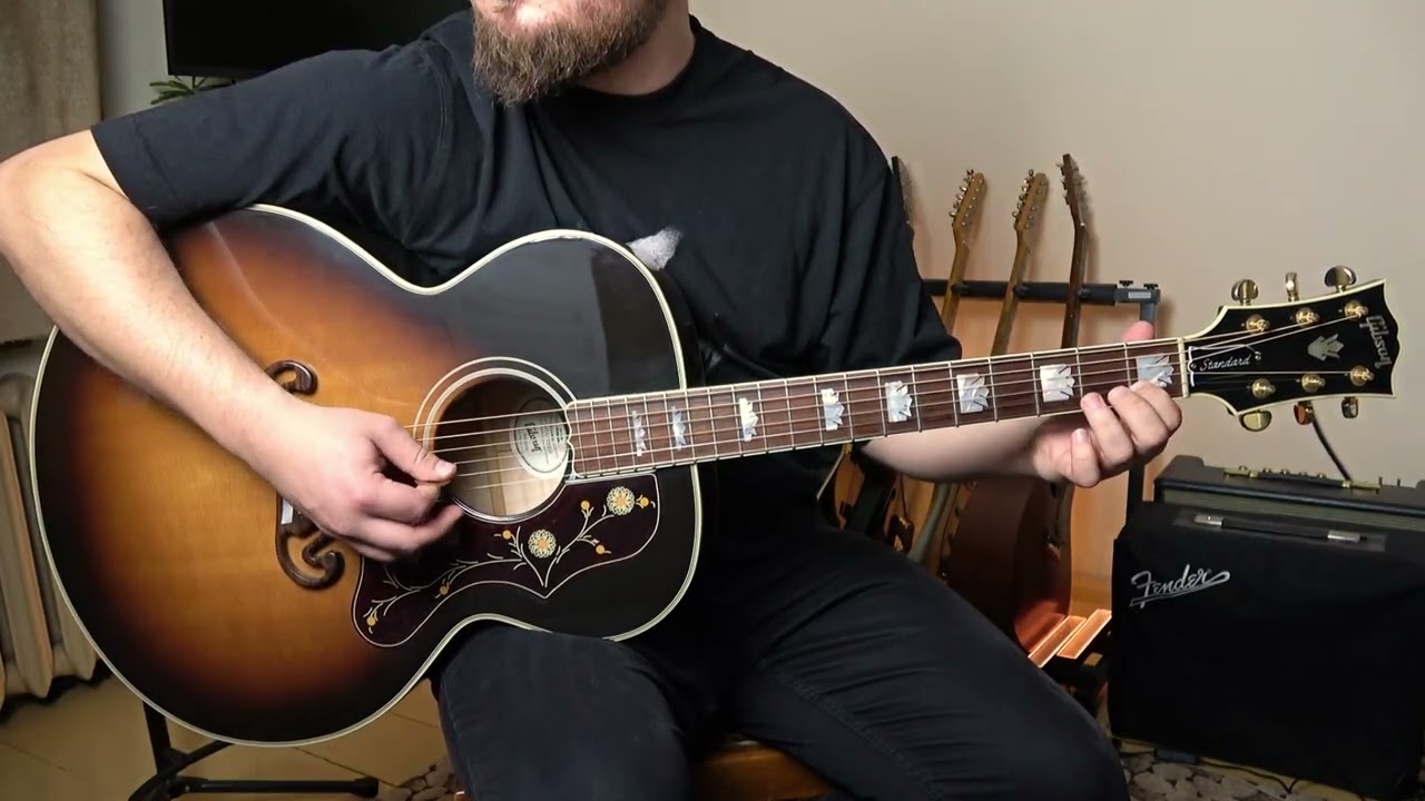 Turkey in the Straw on Gibson Sj200