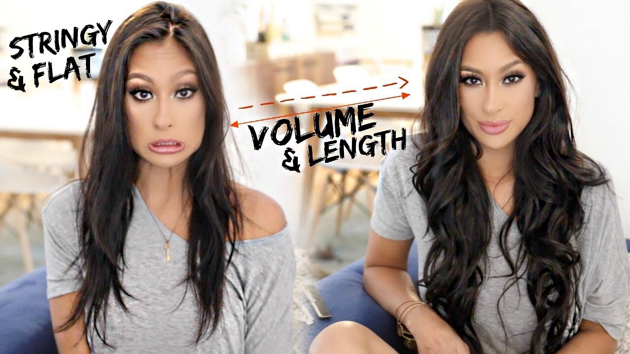 THIN TO THICK HAIR | HOW TO APPLY & STYLE EXTENSIONS ON THIN HAIR!