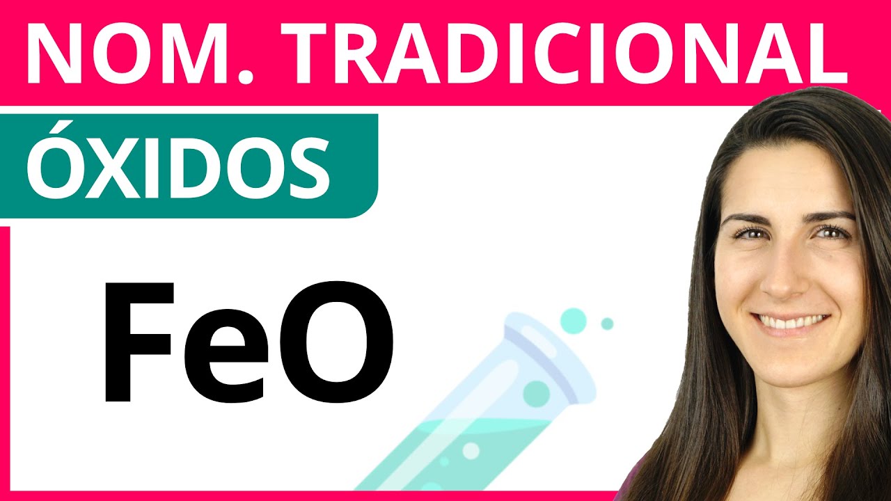 ÓXIDOS - Nomenclatura TRADICIONAL 🧪 Formulación Inorgánica