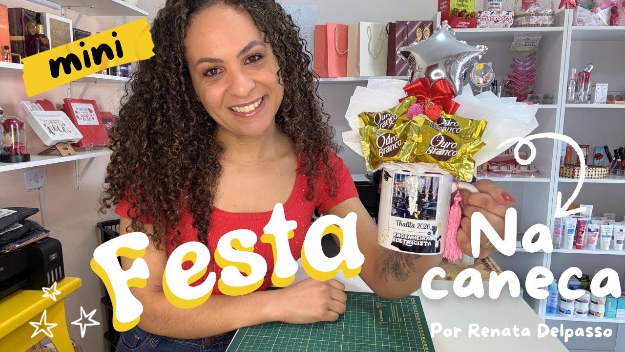 Como montar: Presente na caneca passo a passo 