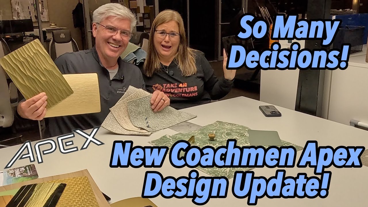 From Pitch to Prototype: Update for our NEW Coachmen Apex Travel Trailer