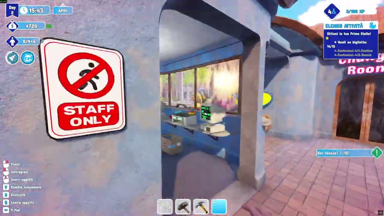 Compriamo una nuova piscina (waterpark simulator)
