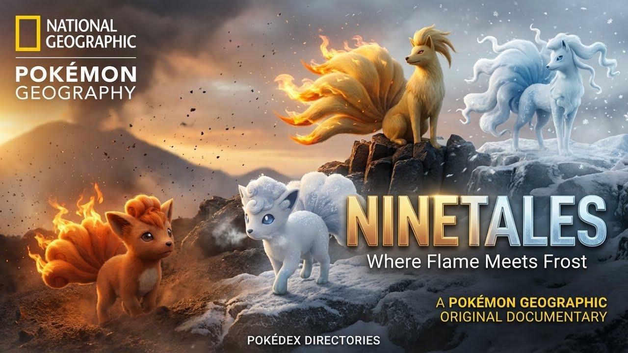 NatGeo: Vulpix to Ninetales | Where Flame Meets Frost – Real Life Pokémon (Pokémon Documentary)