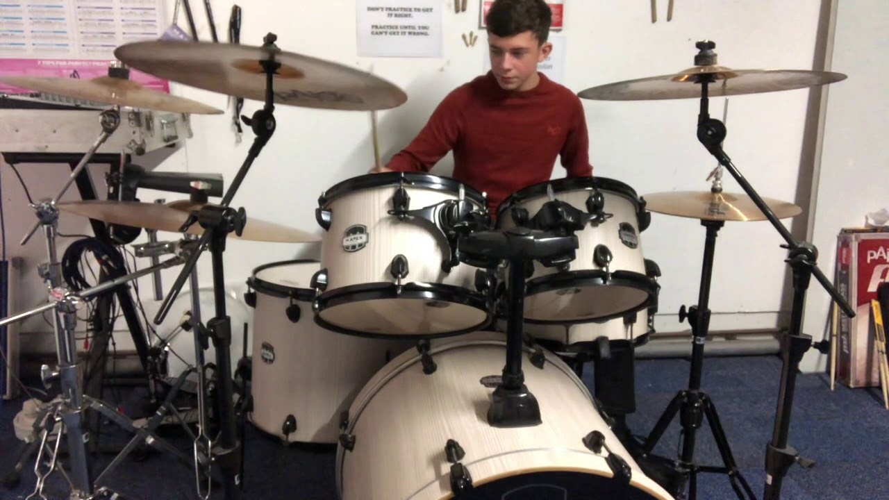 Play That Funky Music drum cover by Harvey Pearson