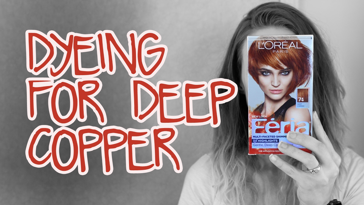Dyeing For Feria Deep Copper 74 L'Oreal Paris
