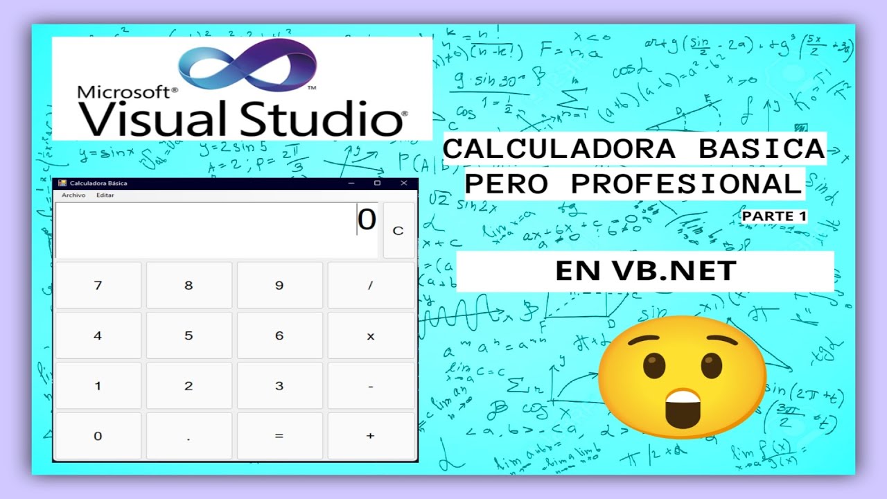 CALCULADORA EN VB.NET | Visual Studio 2022