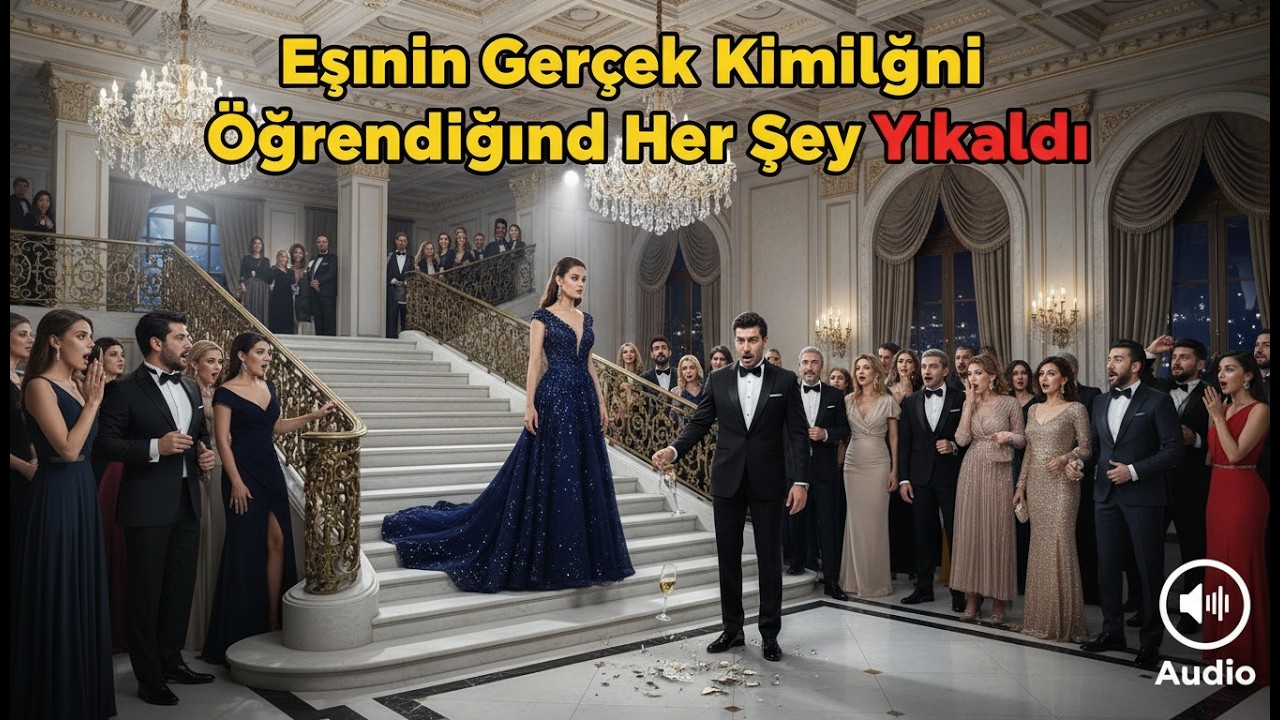 Eşinin patronuna telefonda söylediği aşağılayıcı sözleri duyunca, kendi kulübündeki galada