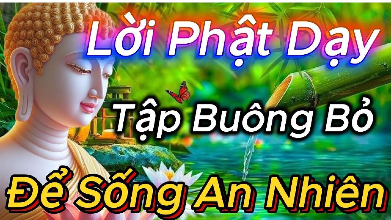 Buông Xả Không Phải Là Mất – Mà Là Giải Thoát , Bí Quyết Để Đời Bớt Khổ