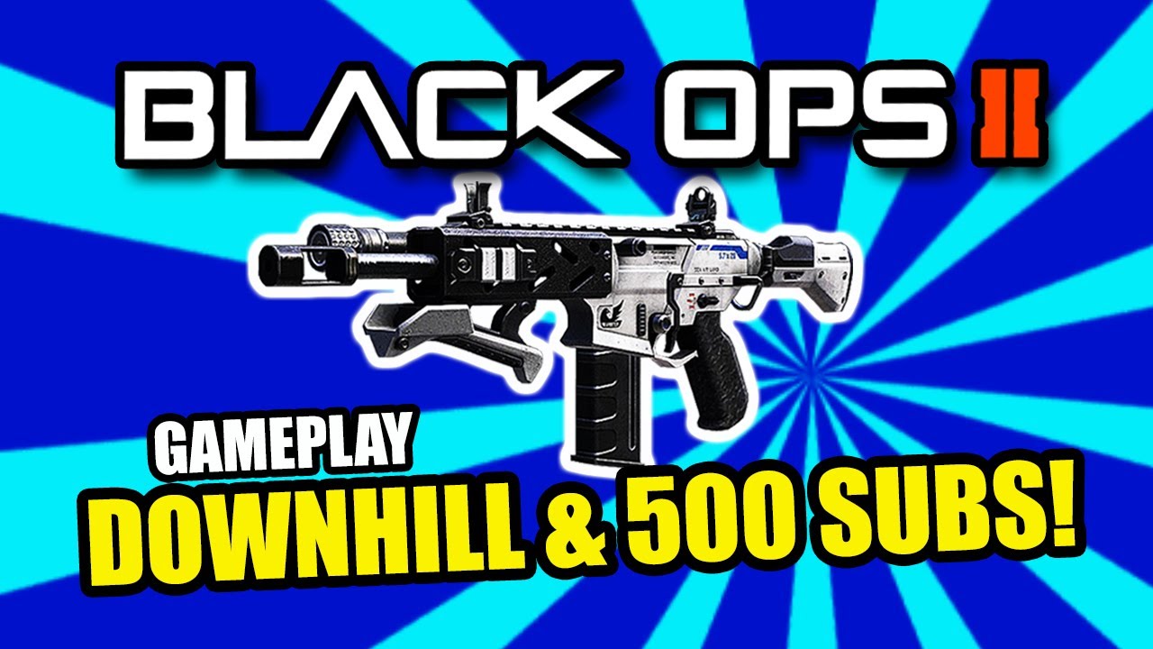 Black Ops 2: Peacekeeper Gameplay on DOWNHILL TDM (BO2 Multiplayer Revolution DLC)