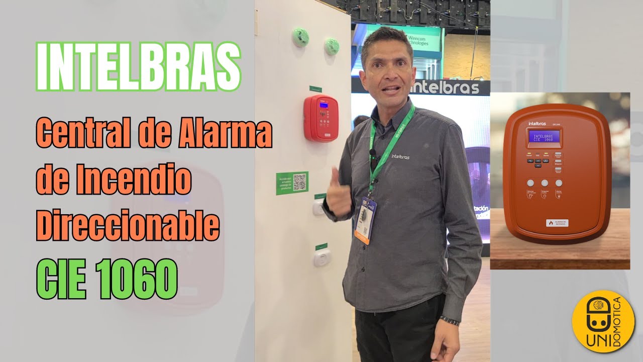 🔥 Panel de Alarma para Incendios CIE 1060 de Intelbras 🔥