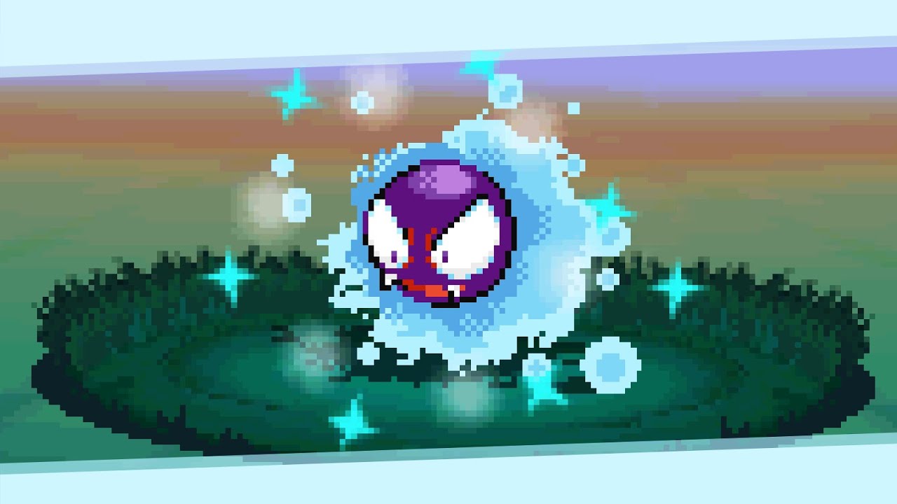 Live Shiny Gastly After Only 196 REs In White Forest - Pokémon White