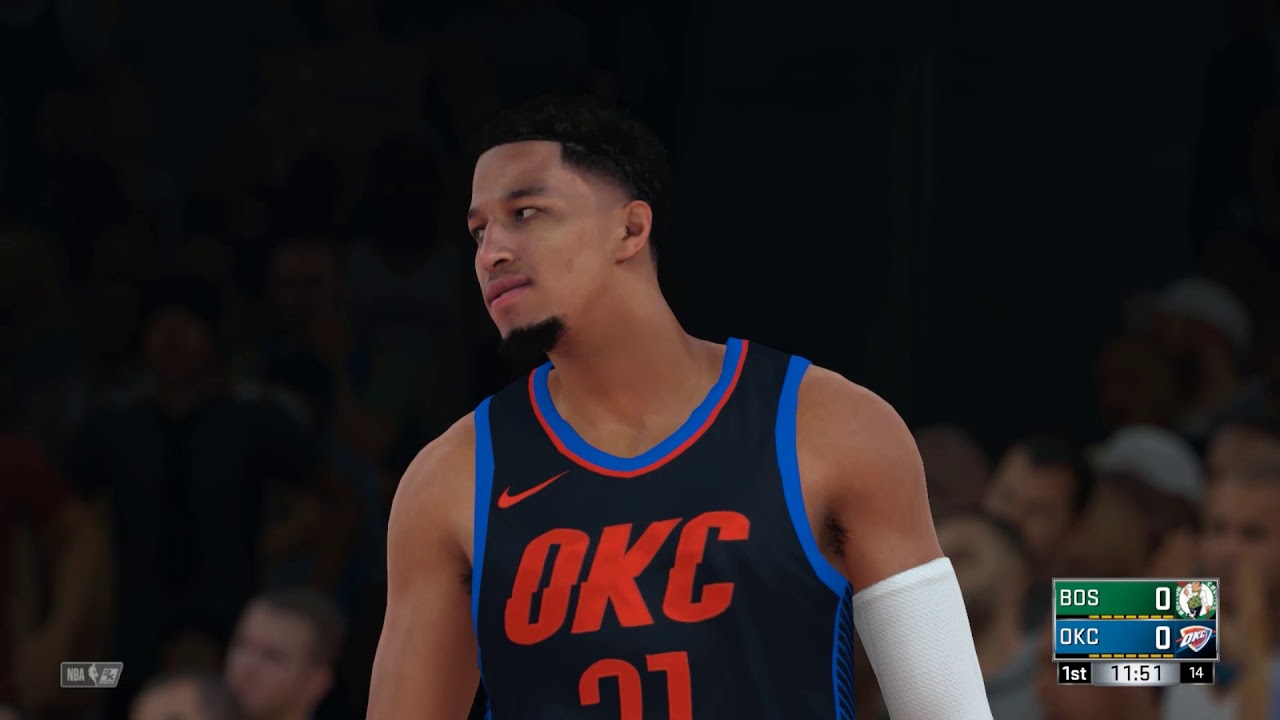 NBA 2K18 on [HD 7790 w/ Core i5 2400] Boston vs Thunder PC Gameplay