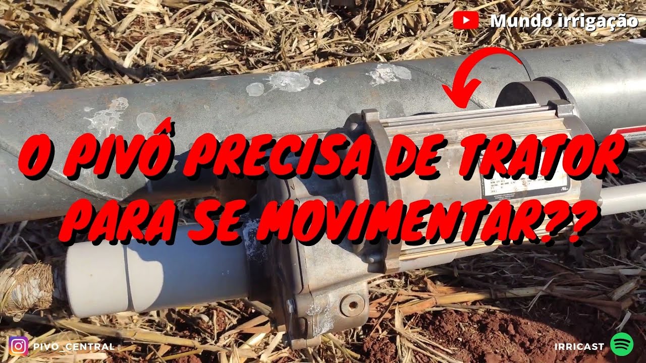 COMO UM PIVÔ CENTRAL SE MOVIMENTA?