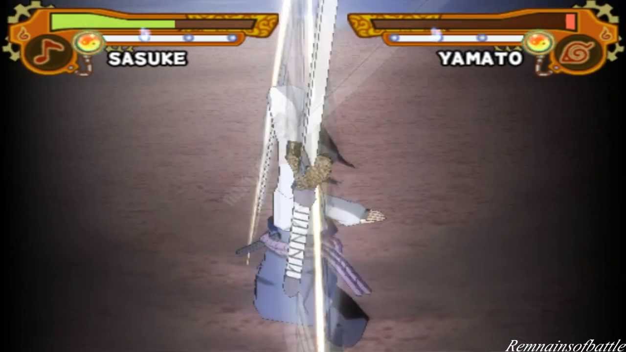 -Requested- Naruto:Ultimate Ninja 5: Sasuke vs Yamato 「Insane」