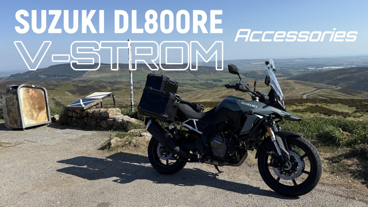 SUZUKI DL800RE V STROM TOUR - Essential Accessories I've fitted and recommend!