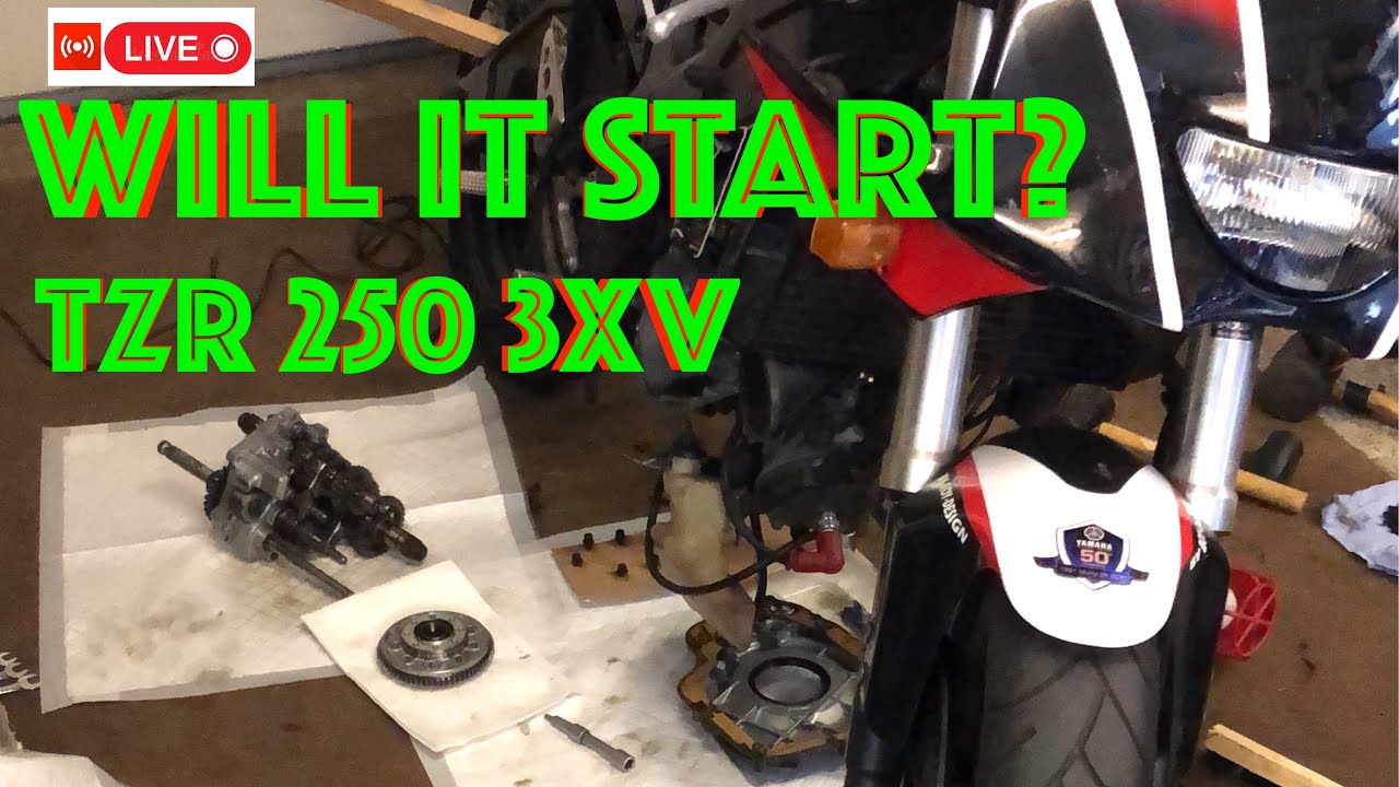 🔴 Yamaha TZR 250 3XV - Will it run? LIVE Stream