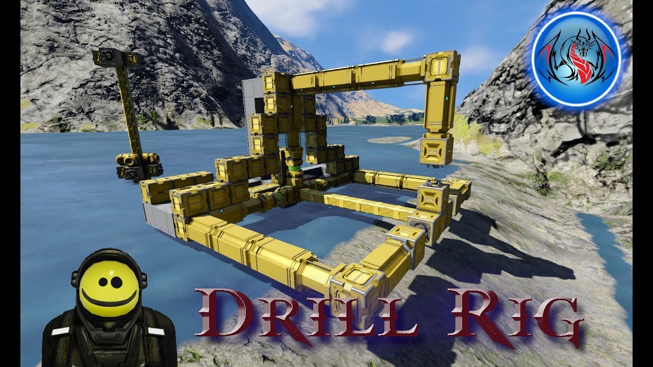 Space Engineers #4: Drilling Rig