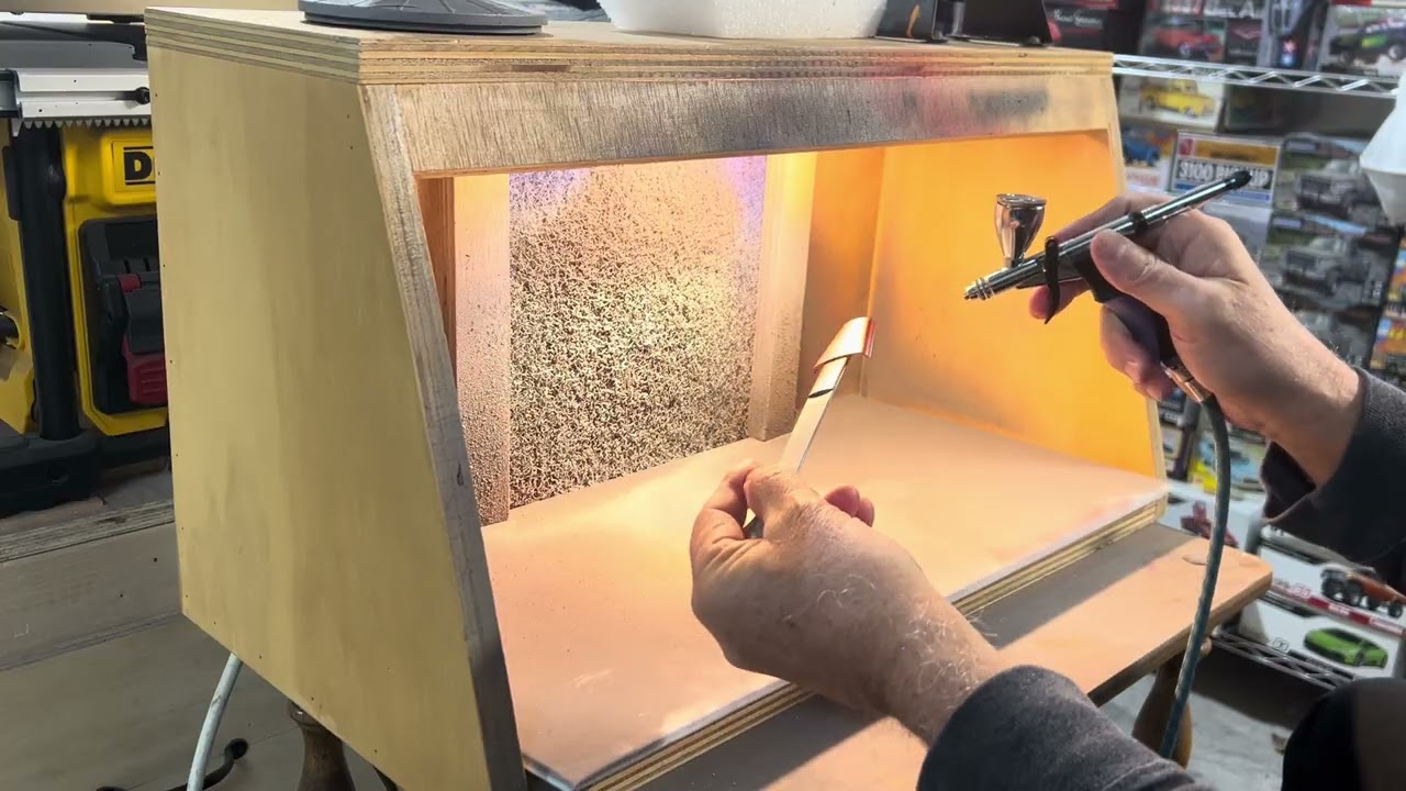 PAPPY’S TUTORIAL - SPRAYING HOUSE OF KOLOR CANDY APPLE RED 