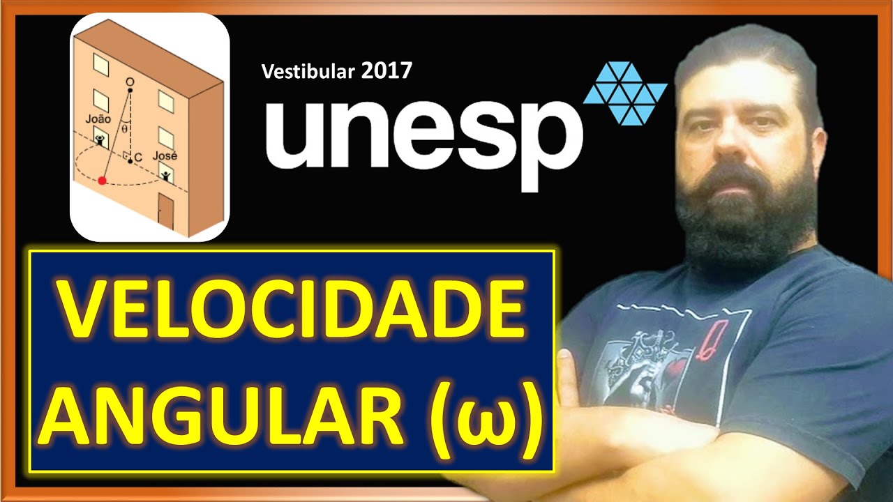 Unesp 2017 | 77 - Velocidade angular+ pêndulo cônico