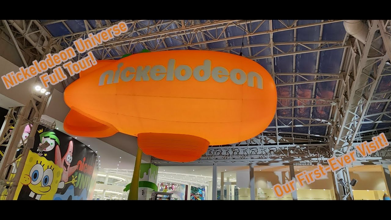 Наш первый визит в Nickelodeon Universe в торговом центре American Dream Mall! Тур 2026!