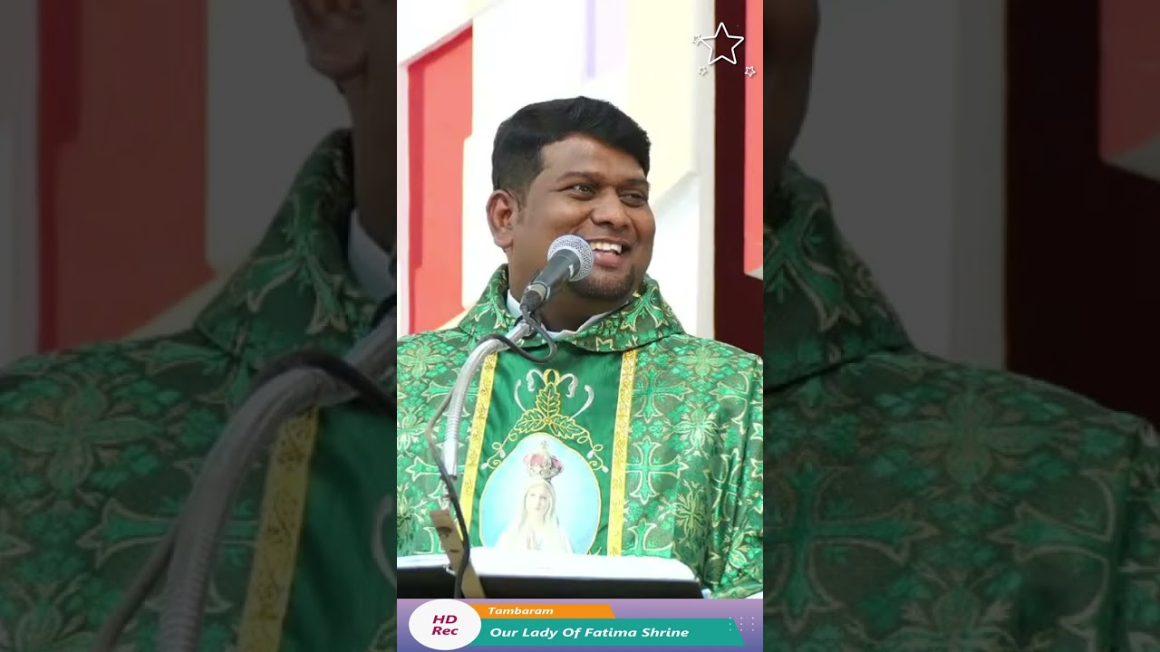 நோன்பும் அதன் ஆசீர்வாதங்களும் | Fr. Paul Dhinakaran | Our Lady Of Fatima shrine | Tambaram