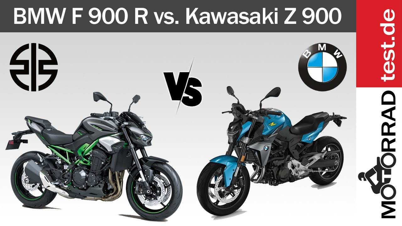 Kawasaki Z900 vs. BMW F900 R | Vergleich (deutsch)