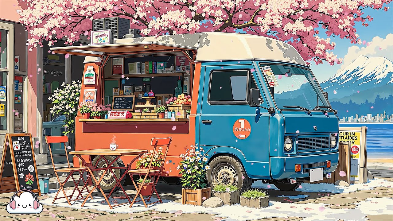 Spring Coffee & Chill Lofi ☕ Cozy Morning Beats to Relax & Focus 🌸 Lofi Hip Hop