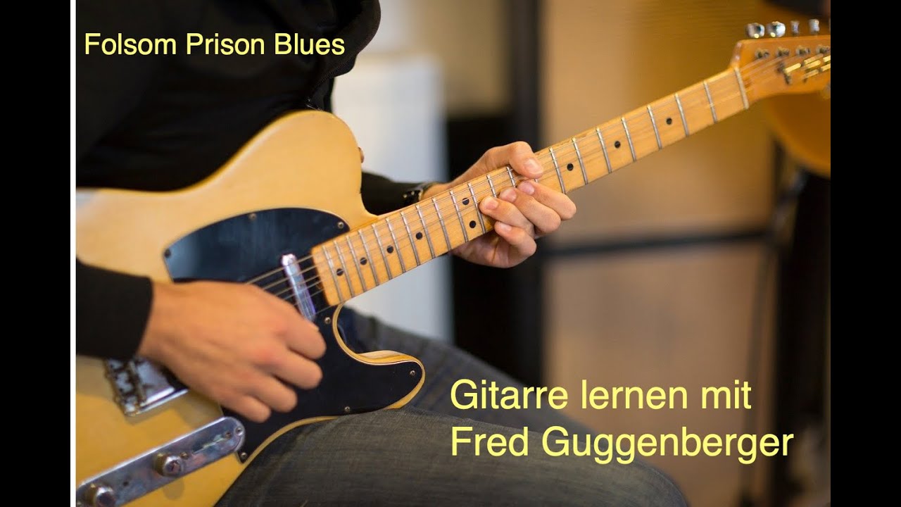Einfach Gitarre lernen (Country): Folsom Prison Blues, Johnny Cash