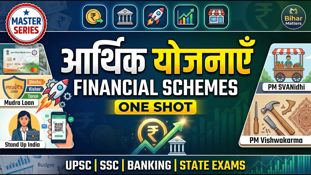 Jan Dhan, Mudra, Startup India & More | Economic Schemes Explained