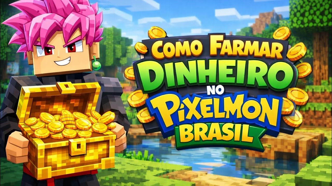 8 Melhores Formas de Farmar Dinheiro no Pixelmon Brasil