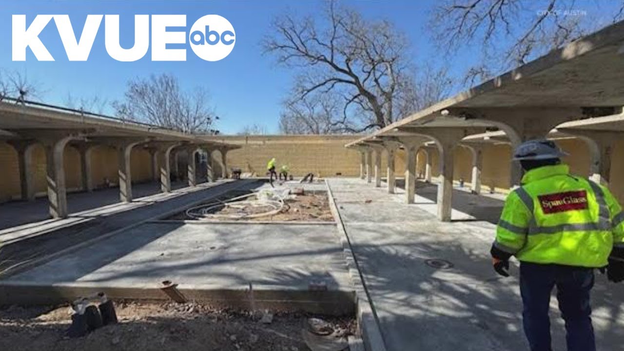 Barton Springs Pool bathhouse on track to reopen this summer